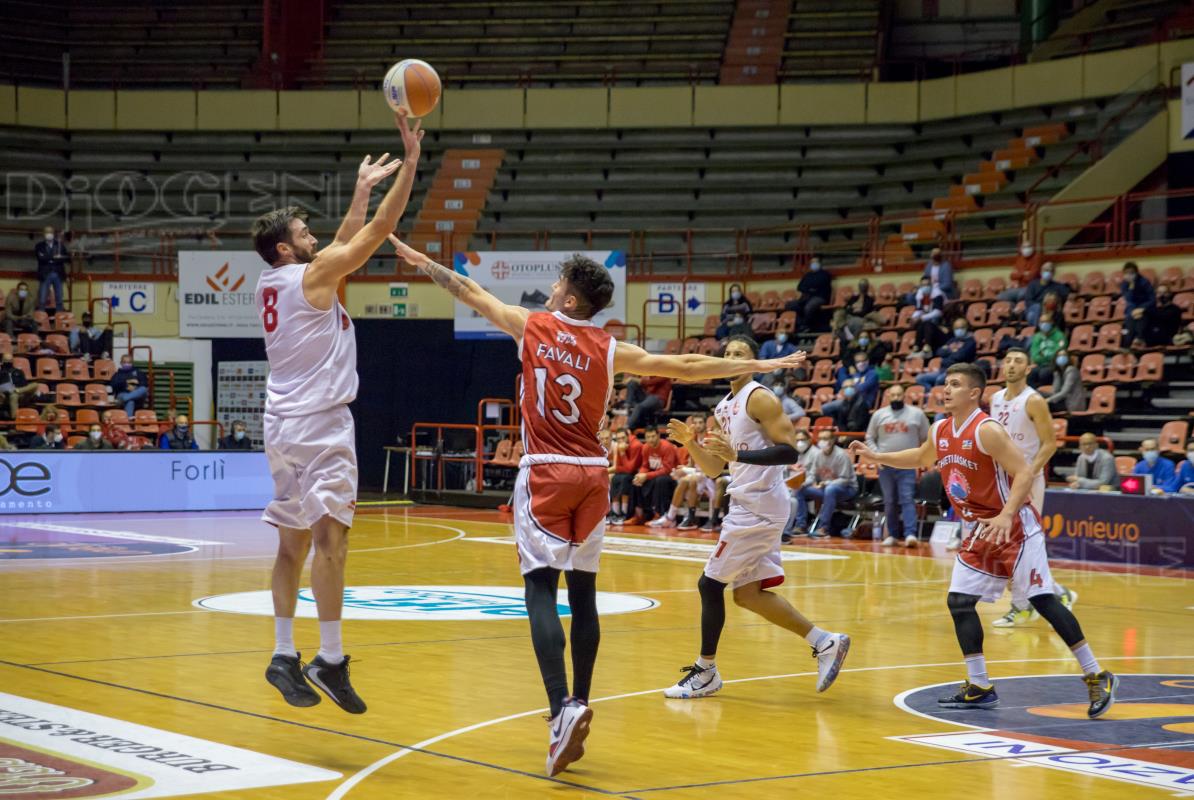 OraSì Basket Ravenna – Unieuro Forlì 62-81 
