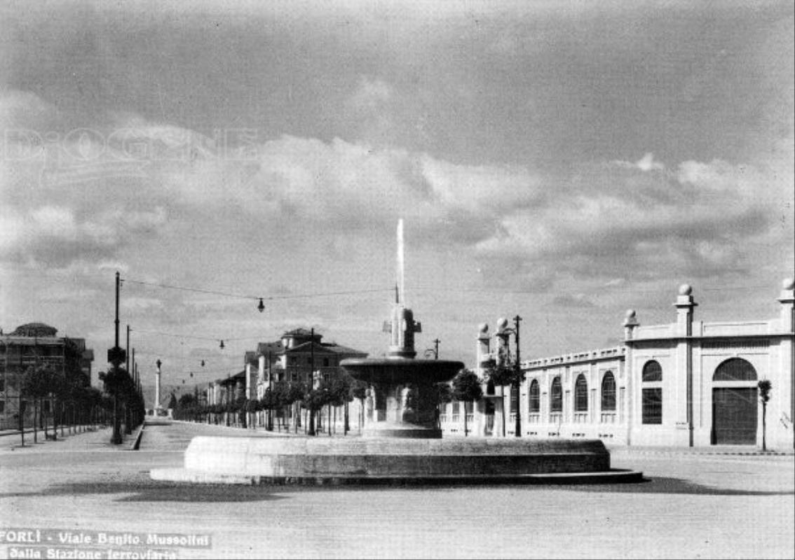 La storia dell'ex fontana del piazzale della Stazione 