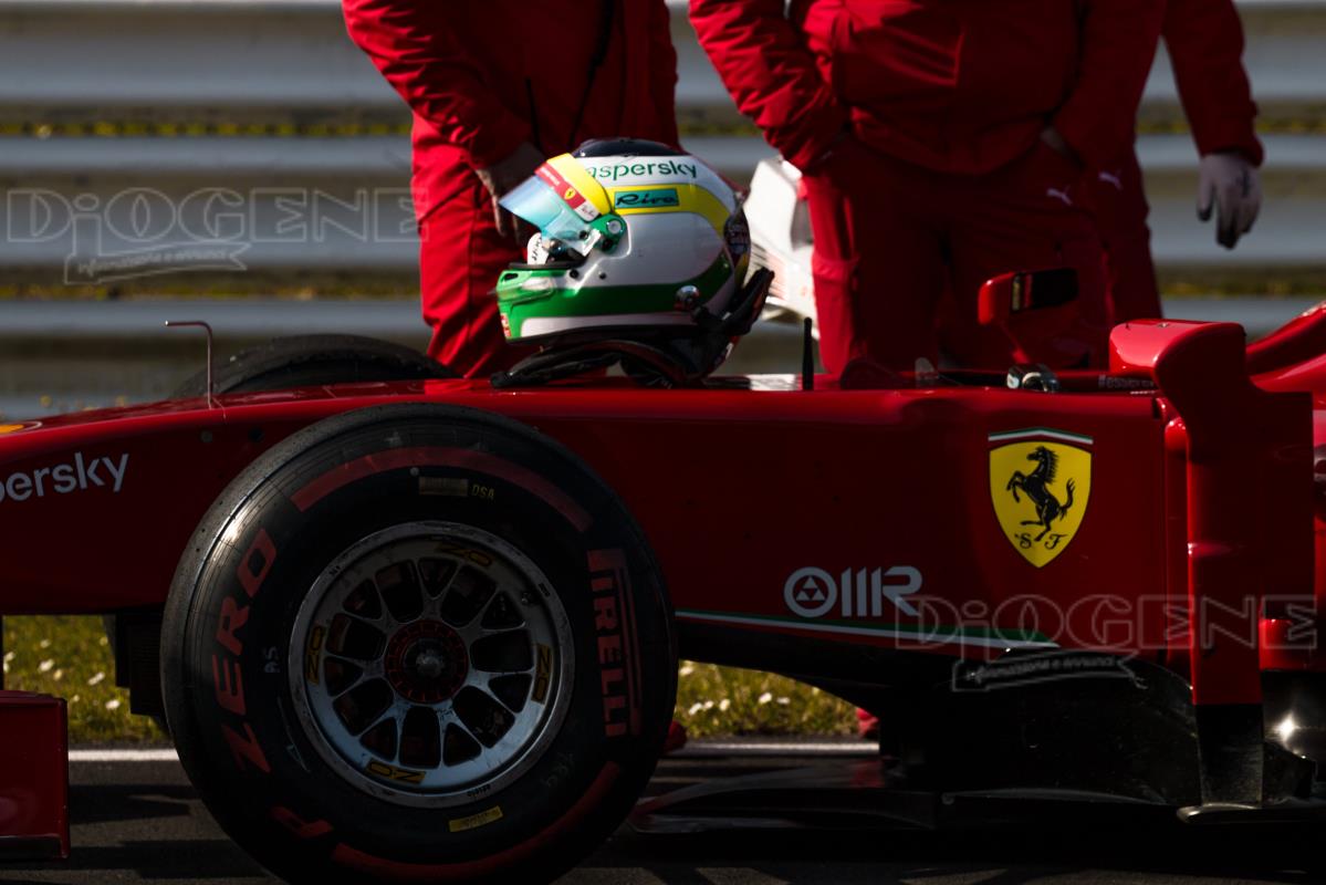Doppia prima fila per Ferrari a Monza