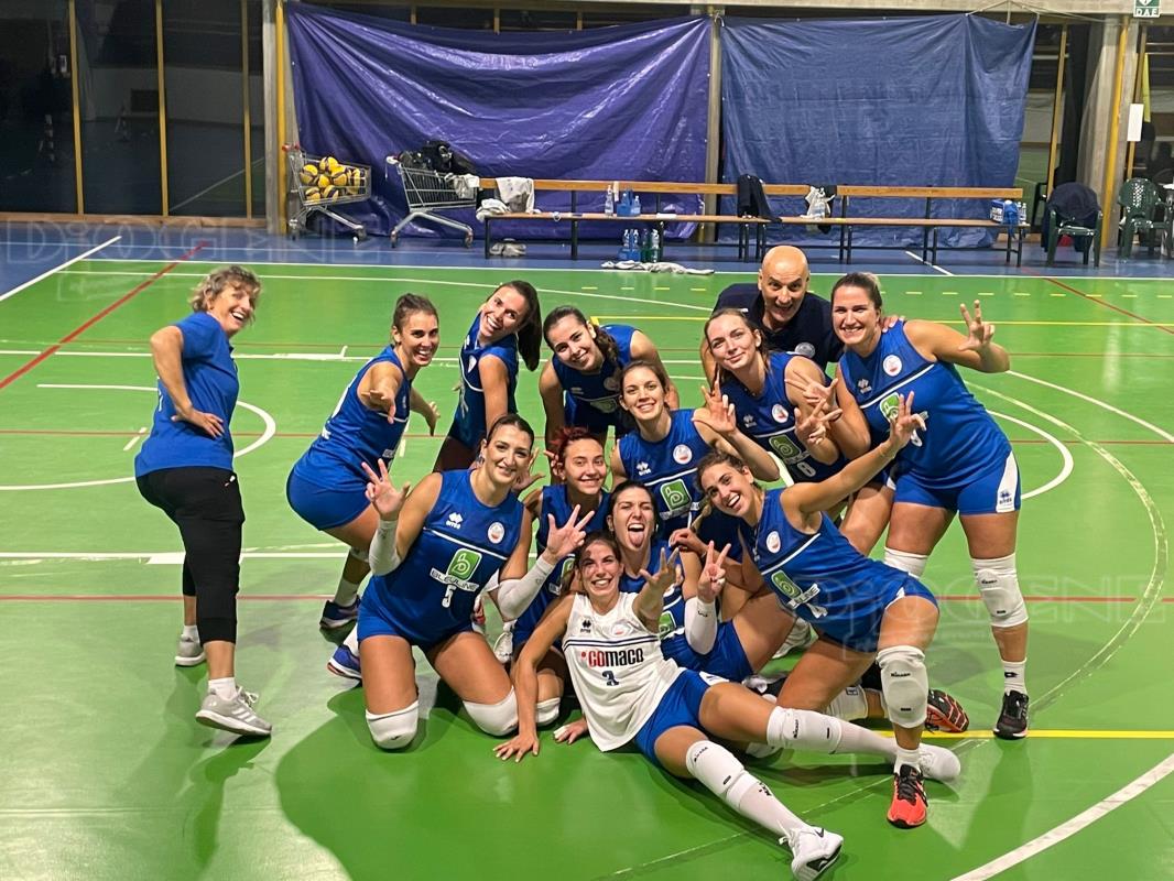 Prima vittoria per la Bleuline Libertas Volley Forlì targata B1