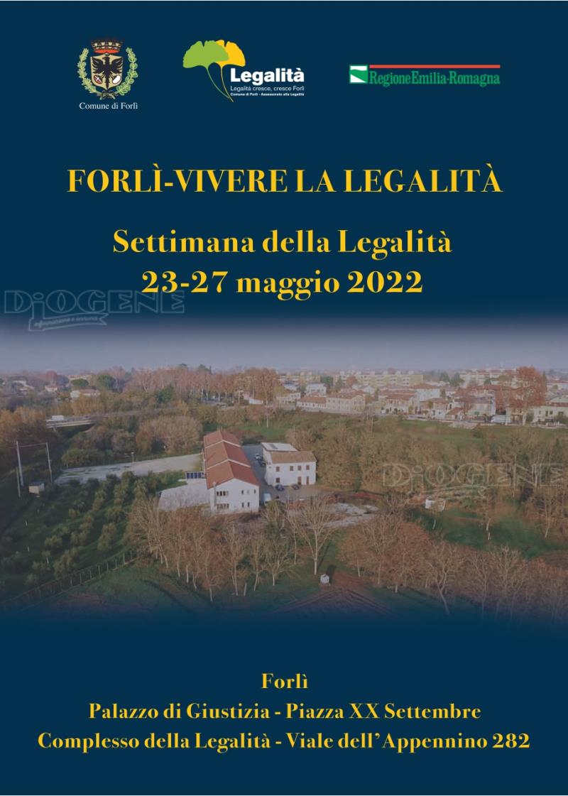 Forlì vivere la Legalità, Settimana della Legalità 23-27 giugno