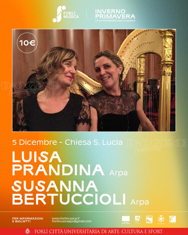 Concerto delle arpiste Luisa Prandini e Susanna Bertuccioli 