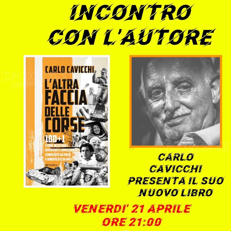 Carlo Cavicchi presenta il suo ultimo libro 