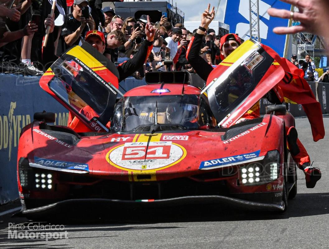 Una Ferrari vincente a Le Mans 