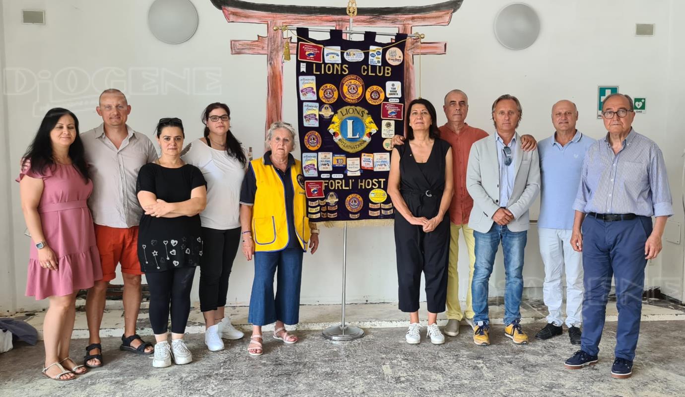 Contributo del Lions Club Forlì Host per la riapertura della palestra del Gruppo Educazione alle Arti Marziali 