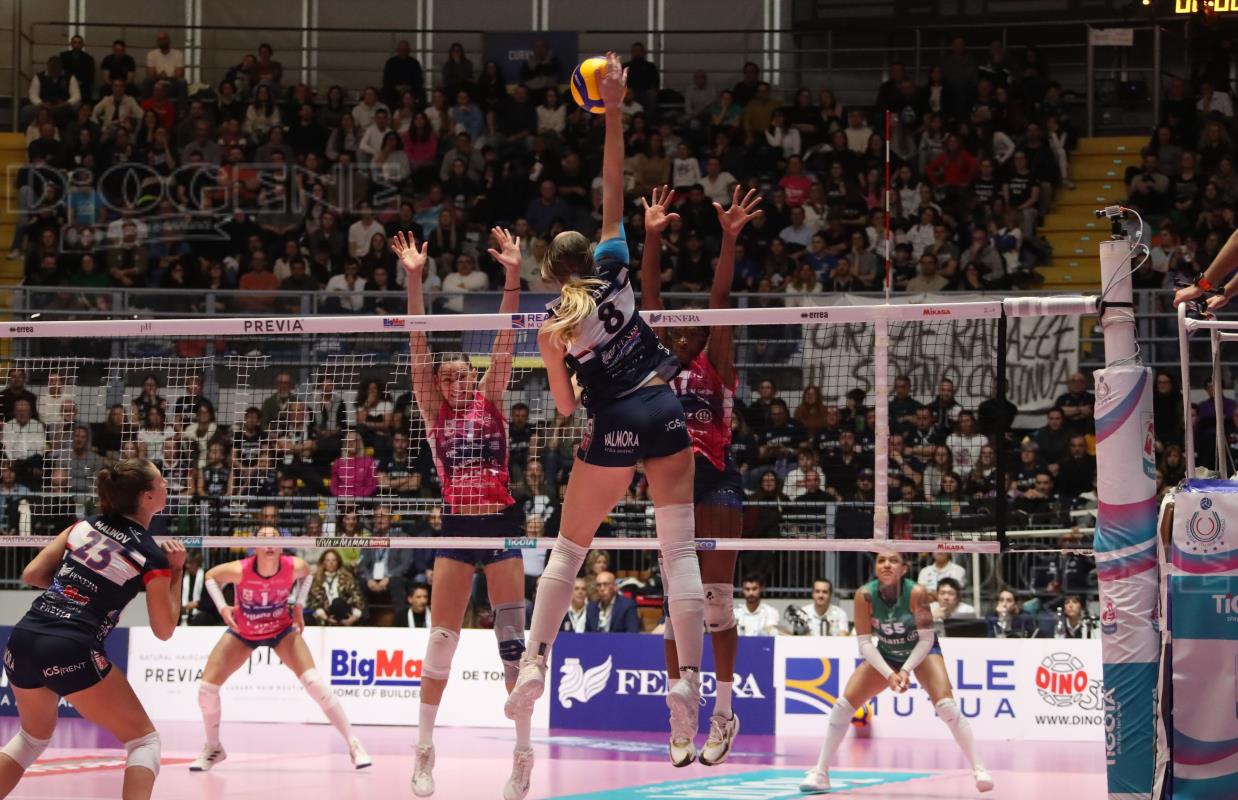 Volley A1 Femminile : CHIERI, IL CUORE NON BASTA