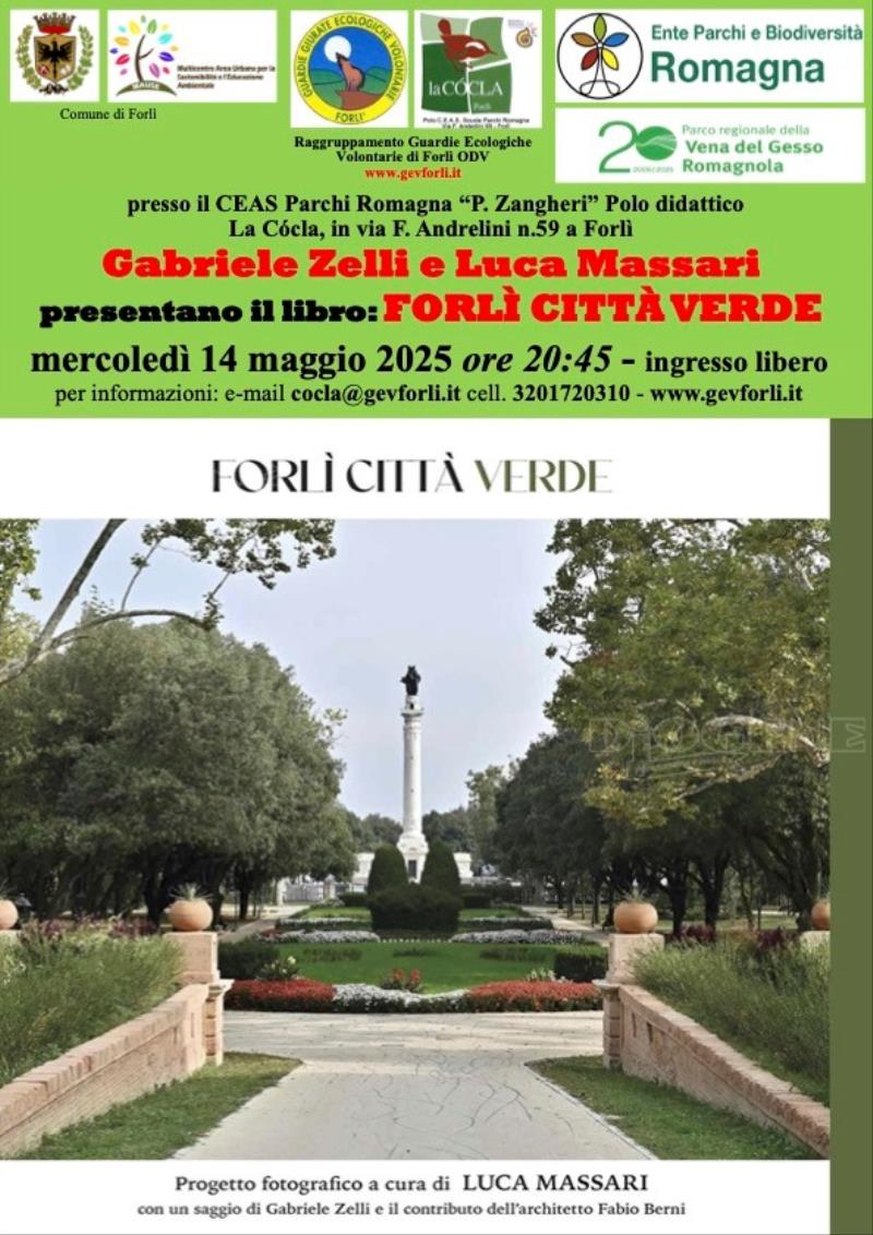 La presentazione del libro Forlì città verde anticipa Zardin 