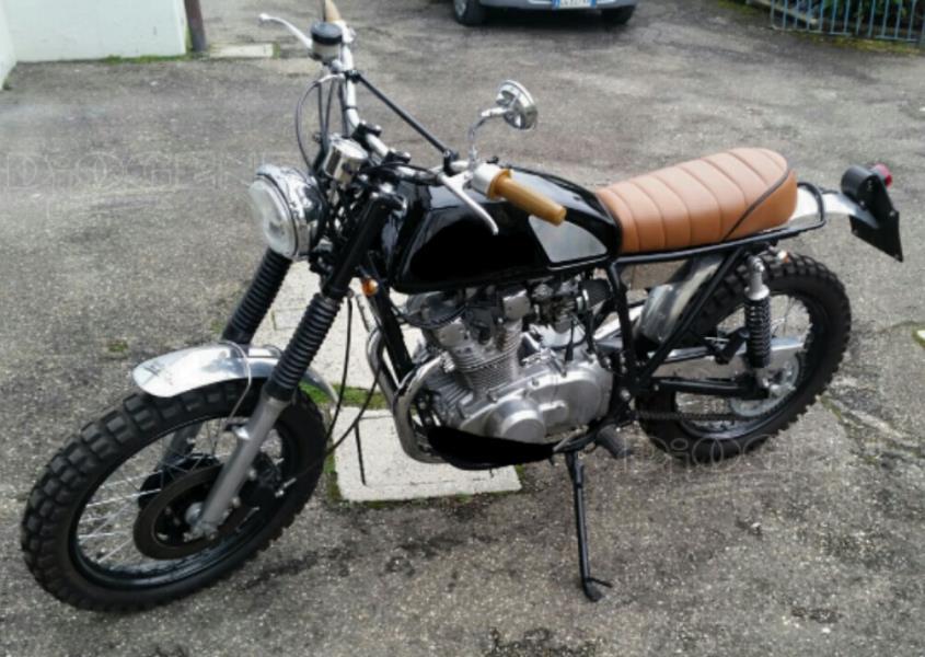 Suzuki gs 400 scrambler shop